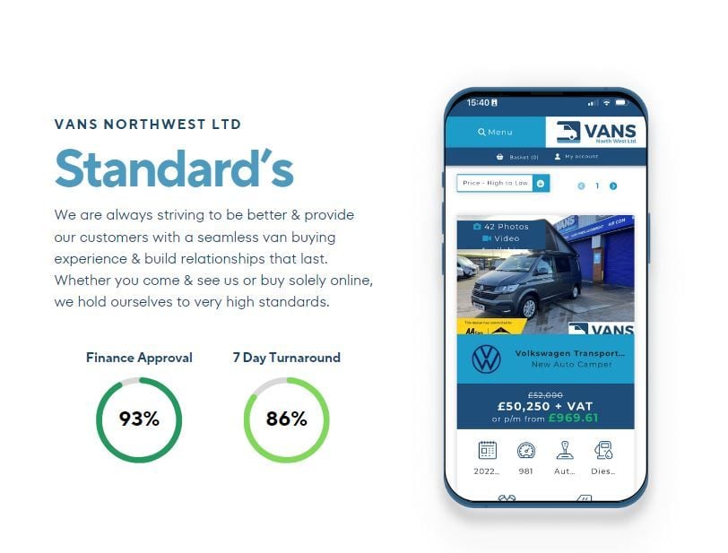 Cheap vans north west discount
